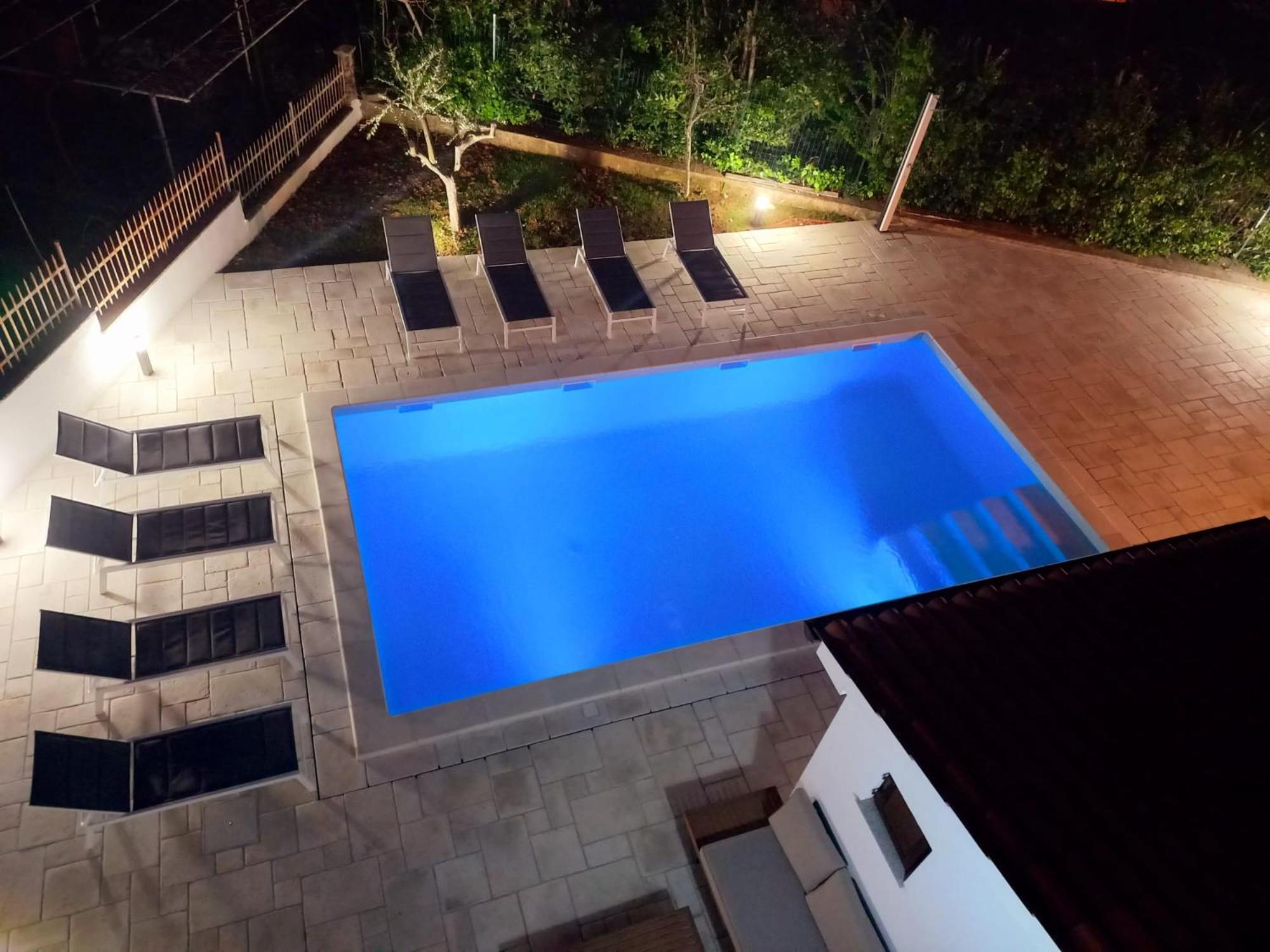 Big Swimming Pool Apartment Monvidal Póla Kültér fotó